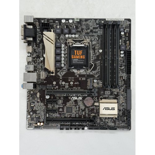 Купить Материнская плата Asus Z170M-PLUS (s1151, Intel Z170) (Восстановлено продавцом, 798943) с проверкой совместимости: обзор, характеристики, цена в Киеве, Днепре, Одессе, Харькове, Украине | интернет-магазин TELEMART.UA фото