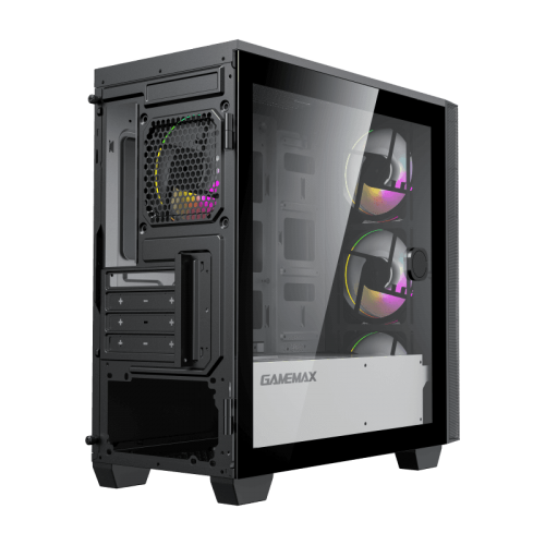 Купить Корпус GAMEMAX Aero Mini ARGB Tempered Glass без БП Black (Восстановлено продавцом, 798967) с проверкой совместимости: обзор, характеристики, цена в Киеве, Днепре, Одессе, Харькове, Украине | интернет-магазин TELEMART.UA фото