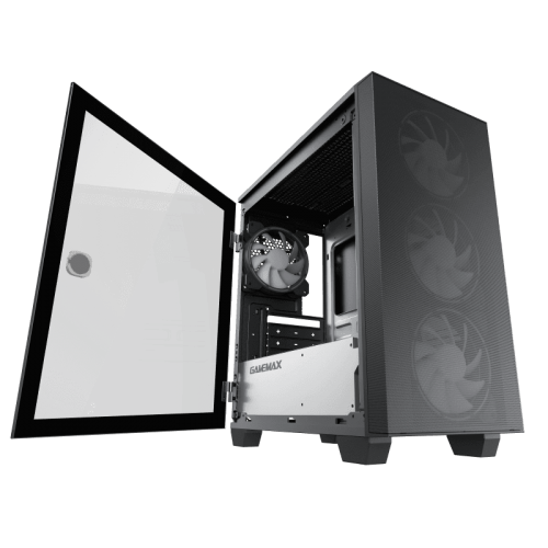 Купить Корпус GAMEMAX Aero Mini ARGB Tempered Glass без БП Black (Восстановлено продавцом, 798967) с проверкой совместимости: обзор, характеристики, цена в Киеве, Днепре, Одессе, Харькове, Украине | интернет-магазин TELEMART.UA фото