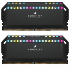 Озп Corsair DDR5 32GB (2x16GB) 6400Mhz Dominator Platinum RGB Black (CMT32GX5M2B6400C32) (Відновлено продавцем, 798991)
