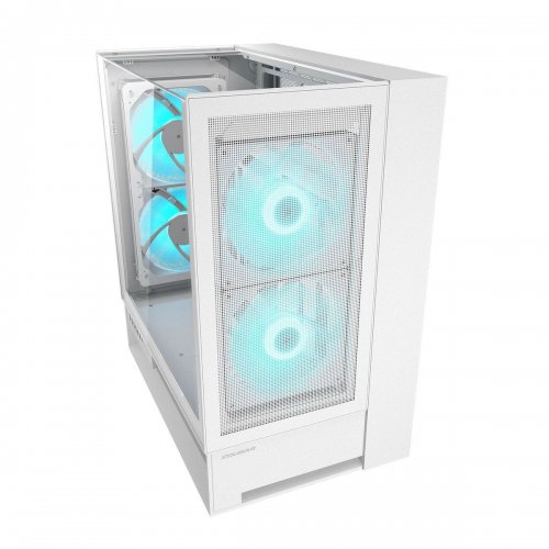 Купить Корпус Cougar OmnyX RGB Tempered Glass без БП White с проверкой совместимости: обзор, характеристики, цена в Киеве, Днепре, Одессе, Харькове, Украине | интернет-магазин TELEMART.UA фото