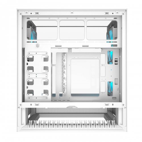 Купить Корпус Cougar OmnyX RGB Tempered Glass без БП White с проверкой совместимости: обзор, характеристики, цена в Киеве, Днепре, Одессе, Харькове, Украине | интернет-магазин TELEMART.UA фото