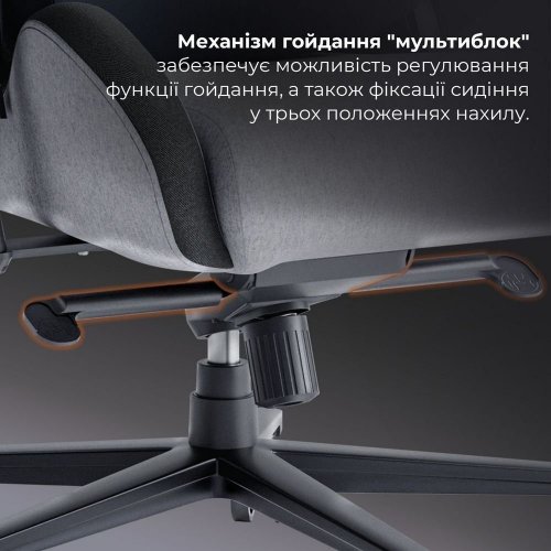 Купити Уцінка ігрове крісло GamePro GC900 Fabric XL Dark Grey (Пошкоджено пакування, 799031) - ціна в Києві, Львові, Вінниці, Хмельницькому, Франківську, Україні | інтернет-магазин TELEMART.UA фото