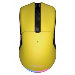 Уцінка миша HATOR Pulsar Wireless (HTM-318) Yellow (Сліди використання, 799035)