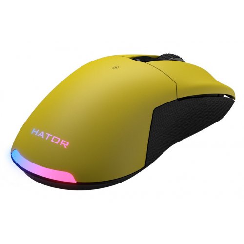 Купити Уцінка миша HATOR Pulsar Wireless (HTM-318) Yellow (Сліди використання, 799035) - ціна в Києві, Львові, Вінниці, Хмельницькому, Франківську, Україні | інтернет-магазин TELEMART.UA фото