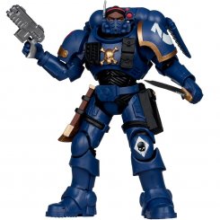 Коллекционная фигурка McFarlane Toys Warhammer 40K - Ultramarines Lieutenant in Phobos Armor (10906)