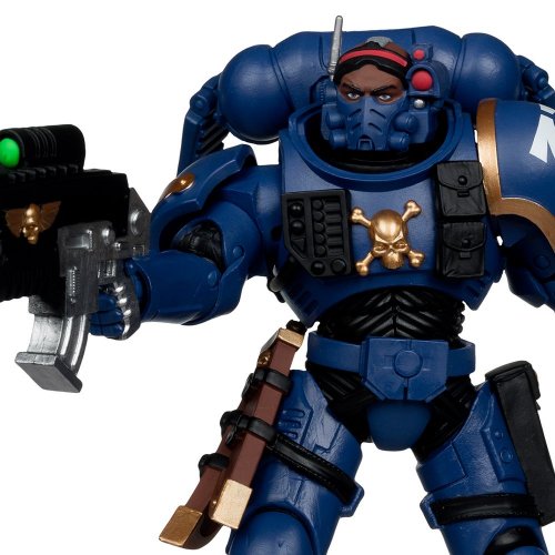Купить Коллекционная фигурка McFarlane Toys Warhammer 40K - Ultramarines Lieutenant in Phobos Armor (10906) - цена в Харькове, Киеве, Днепре, Одессе
в интернет-магазине Telemart фото