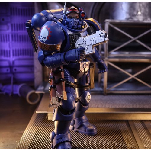 Купить Коллекционная фигурка McFarlane Toys Warhammer 40K - Ultramarines Lieutenant in Phobos Armor (10906) - цена в Харькове, Киеве, Днепре, Одессе
в интернет-магазине Telemart фото