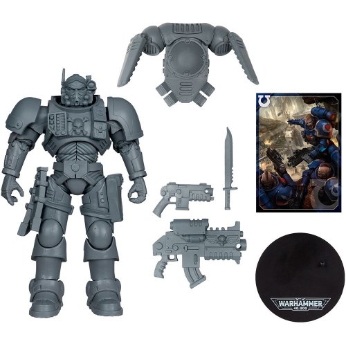 Купити Колекційна фігурка McFarlane Toys Warhammer 40K - Ultramarines Lieutenant in Phobos Armor Artist Proof (10907) - ціна в Києві, Львові, Вінниці, Хмельницькому, Франківську, Україні | інтернет-магазин TELEMART.UA фото