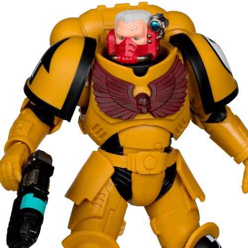Купити Колекційна фігурка McFarlane Toys Warhammer 40K - Intercessor Sergeant: Imperial Fist Gold Label (10954) - ціна в Києві, Львові, Вінниці, Хмельницькому, Франківську, Україні | інтернет-магазин TELEMART.UA фото