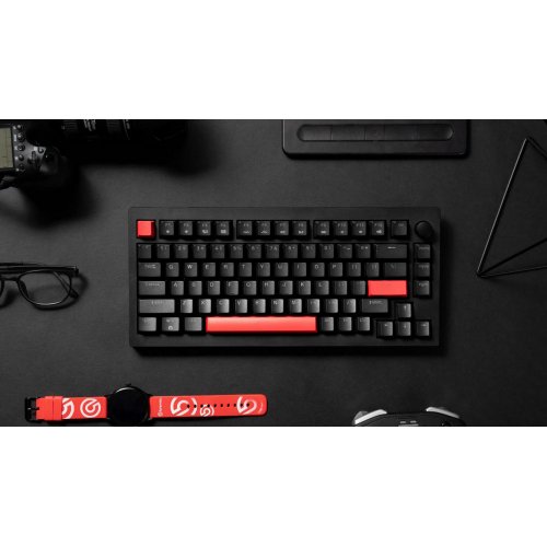 Купить Клавиатура Lemokey X4 84 Key RGB Hot-Swap Keychron Red (X4-H1-UA) Black - цена в Харькове, Киеве, Днепре, Одессе
в интернет-магазине Telemart фото