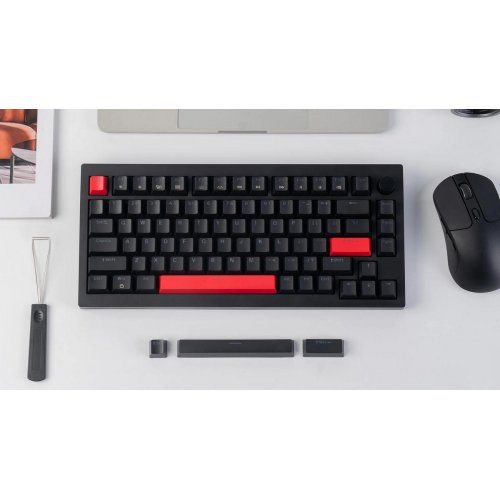 Купить Клавиатура Lemokey X4 84 Key RGB Hot-Swap Keychron Red (X4-H1-UA) Black - цена в Харькове, Киеве, Днепре, Одессе
в интернет-магазине Telemart фото