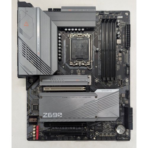 Материнська плата Gigabyte Z690 GAMING X (s1700, Intel Z690) (Відновлено продавцем, 799298) купити з перевіркою сумісності: огляд, характеристики, ціна у Києві, Львові, Вінниці, Хмельницькому, Івано-Франківську, Україні | інтернет-магазин TELEMART.UA фото