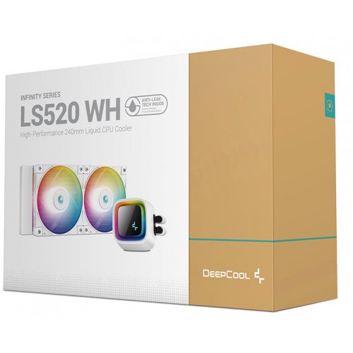 Купить Уценка готовая сво Deepcool LS520 (R-LS520-WHAMNT-G-1) White (Следы установки, 799327) с проверкой совместимости: обзор, характеристики, цена в Киеве, Днепре, Одессе, Харькове, Украине | интернет-магазин TELEMART.UA фото