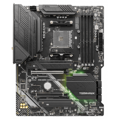 Купить Уценка материнская плата MSI MAG B550 TOMAHAWK MAX WIFI (sAM4, AMD B550) (Следы установки, 799370) с проверкой совместимости: обзор, характеристики, цена в Киеве, Днепре, Одессе, Харькове, Украине | интернет-магазин TELEMART.UA фото