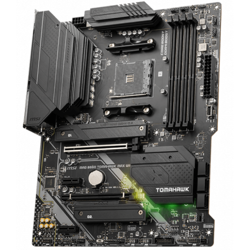 Купить Уценка материнская плата MSI MAG B550 TOMAHAWK MAX WIFI (sAM4, AMD B550) (Следы установки, 799370) с проверкой совместимости: обзор, характеристики, цена в Киеве, Днепре, Одессе, Харькове, Украине | интернет-магазин TELEMART.UA фото