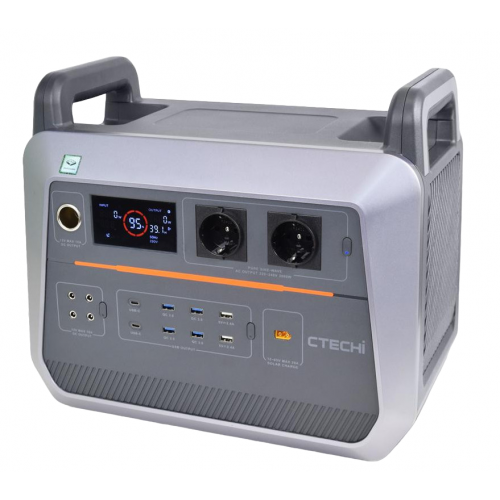 Купити Уцінка зарядна станція CTECHi ST2000 Portable Power Station 2000W 1536Wh (Вітринний зразок, 799387) - ціна в Києві, Львові, Вінниці, Хмельницькому, Франківську, Україні | інтернет-магазин TELEMART.UA фото