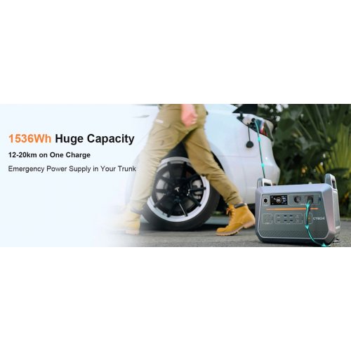 Купити Уцінка зарядна станція CTECHi ST2000 Portable Power Station 2000W 1536Wh (Вітринний зразок, 799387) - ціна в Києві, Львові, Вінниці, Хмельницькому, Франківську, Україні | інтернет-магазин TELEMART.UA фото