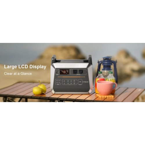 Купити Уцінка зарядна станція CTECHi ST2000 Portable Power Station 2000W 1536Wh (Вітринний зразок, 799387) - ціна в Києві, Львові, Вінниці, Хмельницькому, Франківську, Україні | інтернет-магазин TELEMART.UA фото