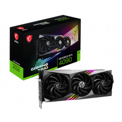 Видеокарта MSI GeForce RTX 4090 GAMING TRIO 24576MB (RTX 4090 GAMING TRIO 24G) (Восстановлено продавцом, 799396)