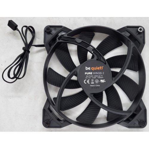 Купить Кулер для корпуса Be Quiet! Pure Wings 2 140mm PWM high-speed (BL083) (Восстановлено продавцом, 799410) с проверкой совместимости: обзор, характеристики, цена в Киеве, Днепре, Одессе, Харькове, Украине | интернет-магазин TELEMART.UA фото