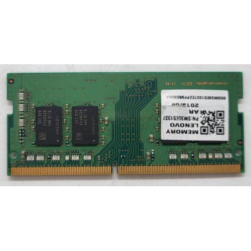 Купить Озу Samsung SODIMM DDR4 8GB 2666Mhz (M471A1K43DB1-CTD) (Восстановлено продавцом, 799423) с проверкой совместимости: обзор, характеристики, цена в Киеве, Днепре, Одессе, Харькове, Украине | интернет-магазин TELEMART.UA фото