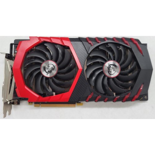 Відеокарта MSI GeForce GTX 1060 Gaming X 6144MB (GTX 1060 GAMING X 6G) (Відновлено продавцем, 799439) купити з перевіркою сумісності: огляд, характеристики, ціна у Києві, Львові, Вінниці, Хмельницькому, Івано-Франківську, Україні | інтернет-магазин TELEMART.UA фото