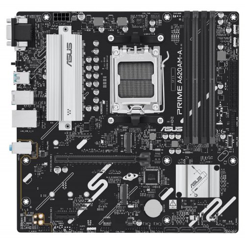 Купить Материнская плата Asus PRIME A620AM-A-CSM (sAM5, AMD A620) с проверкой совместимости: обзор, характеристики, цена в Киеве, Днепре, Одессе, Харькове, Украине | интернет-магазин TELEMART.UA фото