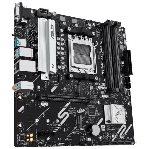 Купить Материнская плата Asus PRIME A620AM-A (sAM5, AMD A620) с проверкой совместимости: обзор, характеристики, цена в Киеве, Днепре, Одессе, Харькове, Украине | интернет-магазин TELEMART.UA фото