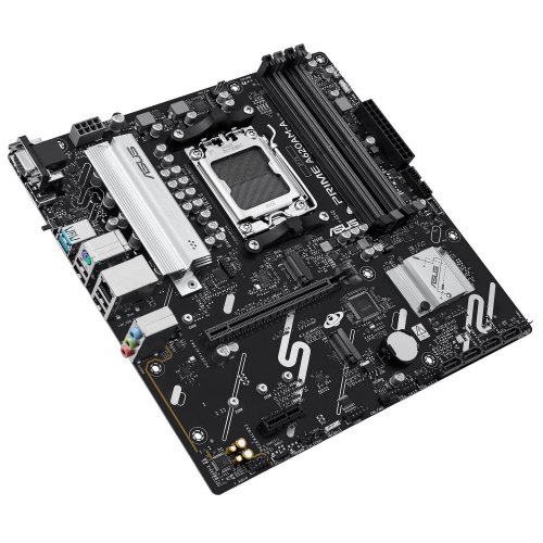 Купить Материнская плата Asus PRIME A620AM-A (sAM5, AMD A620) с проверкой совместимости: обзор, характеристики, цена в Киеве, Днепре, Одессе, Харькове, Украине | интернет-магазин TELEMART.UA фото