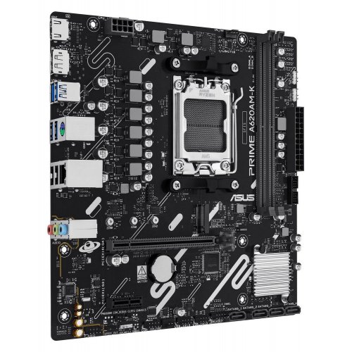 Купить Материнская плата Asus PRIME A620AM-K-CSM (sAM5, AMD A620) с проверкой совместимости: обзор, характеристики, цена в Киеве, Днепре, Одессе, Харькове, Украине | интернет-магазин TELEMART.UA фото