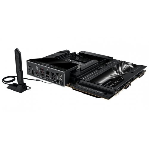 Материнська плата Asus ROG CROSSHAIR X870E HERO BTF (sAM5, AMD X870E) купити з перевіркою сумісності: огляд, характеристики, ціна у Києві, Львові, Вінниці, Хмельницькому, Івано-Франківську, Україні | інтернет-магазин TELEMART.UA фото
