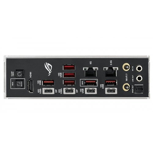 Материнська плата Asus ROG CROSSHAIR X870E HERO BTF (sAM5, AMD X870E) купити з перевіркою сумісності: огляд, характеристики, ціна у Києві, Львові, Вінниці, Хмельницькому, Івано-Франківську, Україні | інтернет-магазин TELEMART.UA фото