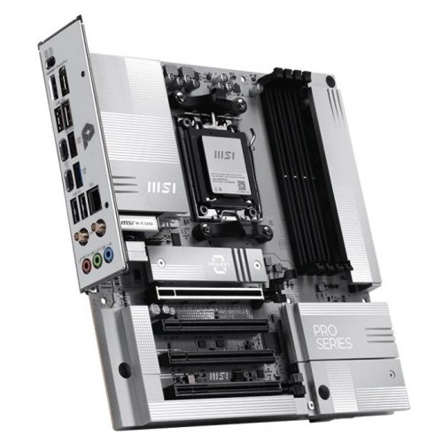 Материнська плата MSI PRO B850M-A WIFI PZ (sAM5, AMD B850) купити з перевіркою сумісності: огляд, характеристики, ціна у Києві, Львові, Вінниці, Хмельницькому, Івано-Франківську, Україні | інтернет-магазин TELEMART.UA фото