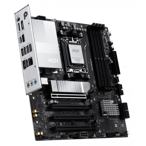 Купить Материнская плата MSI PRO B850M-P (sAM5, AMD B850) с проверкой совместимости: обзор, характеристики, цена в Киеве, Днепре, Одессе, Харькове, Украине | интернет-магазин TELEMART.UA фото