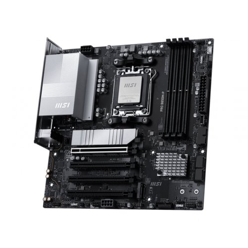 Купить Материнская плата MSI PRO B850M-P (sAM5, AMD B850) с проверкой совместимости: обзор, характеристики, цена в Киеве, Днепре, Одессе, Харькове, Украине | интернет-магазин TELEMART.UA фото