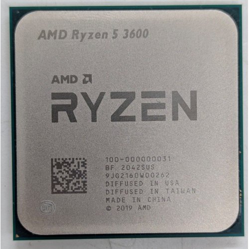 Купить Процессор AMD Ryzen 5 3600 3.6(4.2)GHz 32MB sAM4 Tray (100-000000031) (Восстановлено продавцом, 799692) с проверкой совместимости: обзор, характеристики, цена в Киеве, Днепре, Одессе, Харькове, Украине | интернет-магазин TELEMART.UA фото