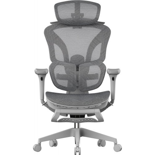 Купити Крісло офісне OfficePro OC950 Elite Grey - ціна в Києві, Львові, Вінниці, Хмельницькому, Франківську, Україні | інтернет-магазин TELEMART.UA фото