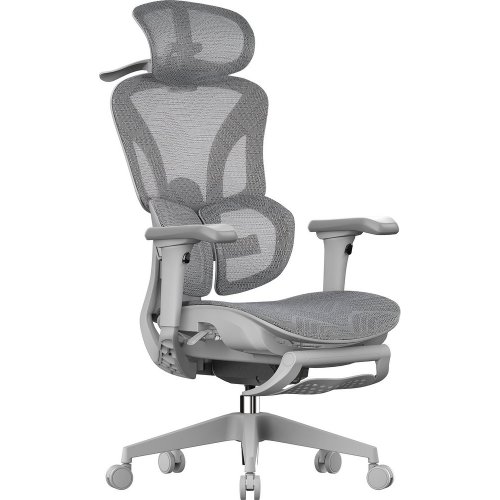 Купити Крісло офісне OfficePro OC950 Elite Grey - ціна в Києві, Львові, Вінниці, Хмельницькому, Франківську, Україні | інтернет-магазин TELEMART.UA фото