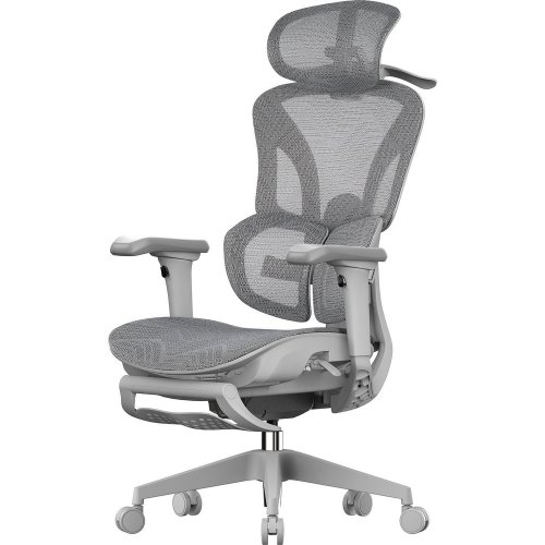 Купити Крісло офісне OfficePro OC950 Elite Grey - ціна в Києві, Львові, Вінниці, Хмельницькому, Франківську, Україні | інтернет-магазин TELEMART.UA фото