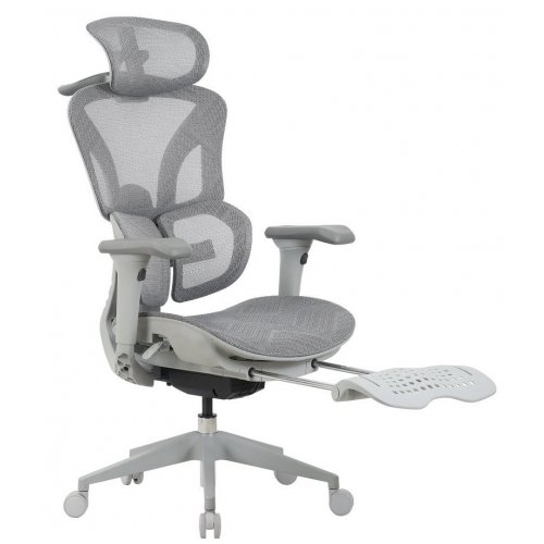 Купити Крісло офісне OfficePro OC950 Elite Grey - ціна в Києві, Львові, Вінниці, Хмельницькому, Франківську, Україні | інтернет-магазин TELEMART.UA фото