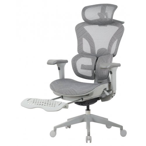 Купити Крісло офісне OfficePro OC950 Elite Grey - ціна в Києві, Львові, Вінниці, Хмельницькому, Франківську, Україні | інтернет-магазин TELEMART.UA фото