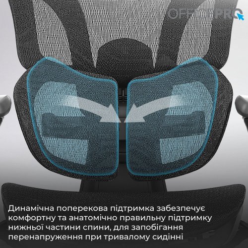 Купити Крісло офісне OfficePro OC950 Elite Black - ціна в Києві, Львові, Вінниці, Хмельницькому, Франківську, Україні | інтернет-магазин TELEMART.UA фото