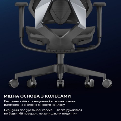 Купити Ергономічне крісло Sihoo X5C Mesh (X5C-301) Black - ціна в Києві, Львові, Вінниці, Хмельницькому, Франківську, Україні | інтернет-магазин TELEMART.UA фото
