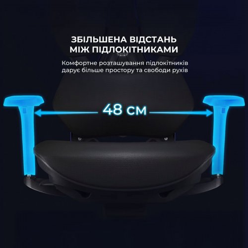 Эргономичное кресло Sihoo X5C Mesh (X5C-301) Black купить в Украине: Киев, Днепр, Харьков, Одесса  | Низкая цена, отзывы, характеристики от TELEMART фото