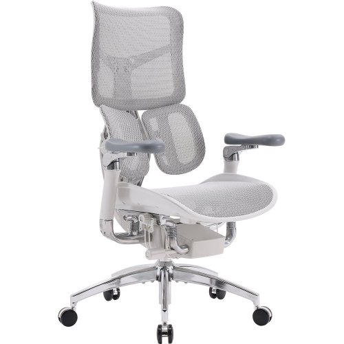 Купити Крісло офісне Sihoo DORO S300 Mesh (S300-M202) Light Grey - ціна в Києві, Львові, Вінниці, Хмельницькому, Франківську, Україні | інтернет-магазин TELEMART.UA фото