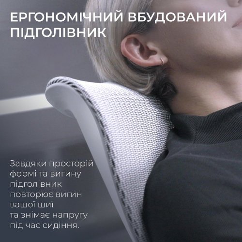 Купити Крісло офісне Sihoo DORO S300 Mesh (S300-M202) Light Grey - ціна в Києві, Львові, Вінниці, Хмельницькому, Франківську, Україні | інтернет-магазин TELEMART.UA фото