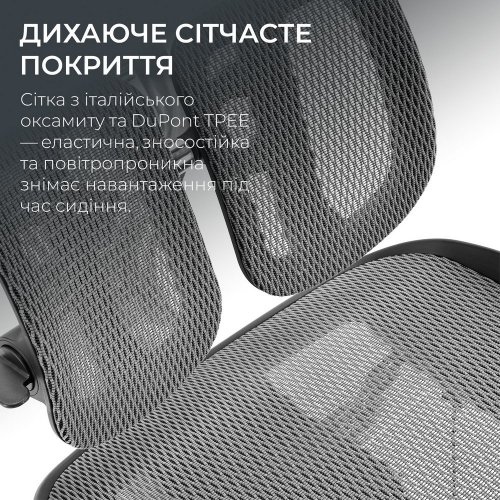 Купити Крісло офісне Sihoo DORO S300 Mesh (S300-M202) Light Grey - ціна в Києві, Львові, Вінниці, Хмельницькому, Франківську, Україні | інтернет-магазин TELEMART.UA фото