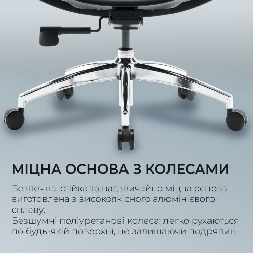 Купити Крісло офісне Sihoo DORO S100 Mesh (S100-M301) Black - ціна в Києві, Львові, Вінниці, Хмельницькому, Франківську, Україні | інтернет-магазин TELEMART.UA фото
