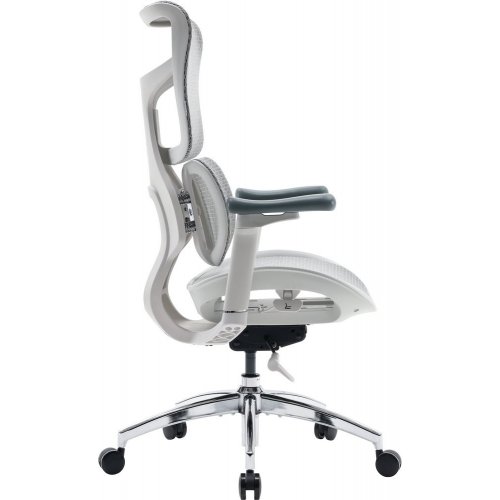 Купити Крісло офісне Sihoo DORO S100 Mesh (S100-M302) White - ціна в Києві, Львові, Вінниці, Хмельницькому, Франківську, Україні | інтернет-магазин TELEMART.UA фото